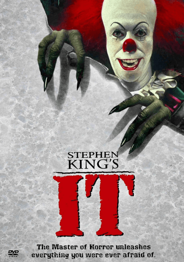 Pôster de IT: uma obra prima do medo, um dos primeiros filmes geeks de terror