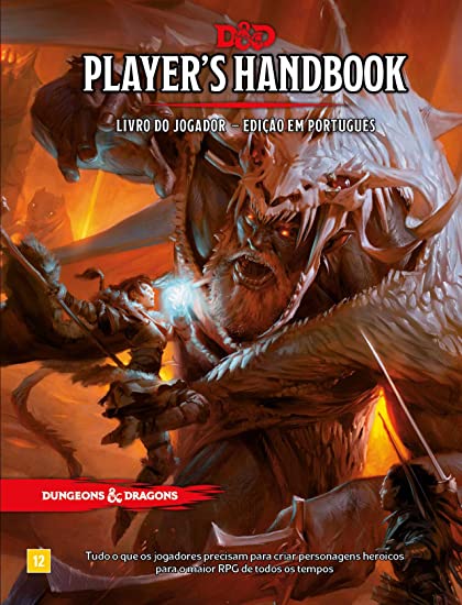 Capa do manual de RPG de Dungeons and Dragons