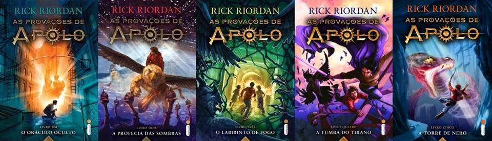 Todos os livros da saga As Provações de Apolo