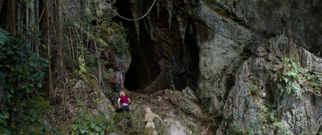 ilha da fantasia o filme (2020) entrada da caverna