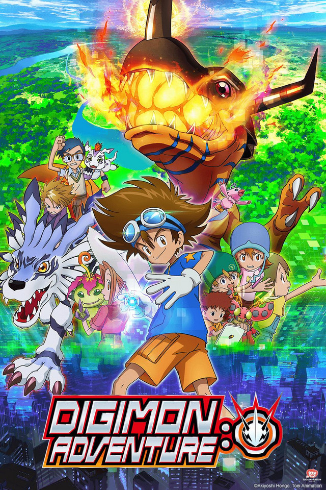 Reboot de Digimon Adventure pela Crunchyroll