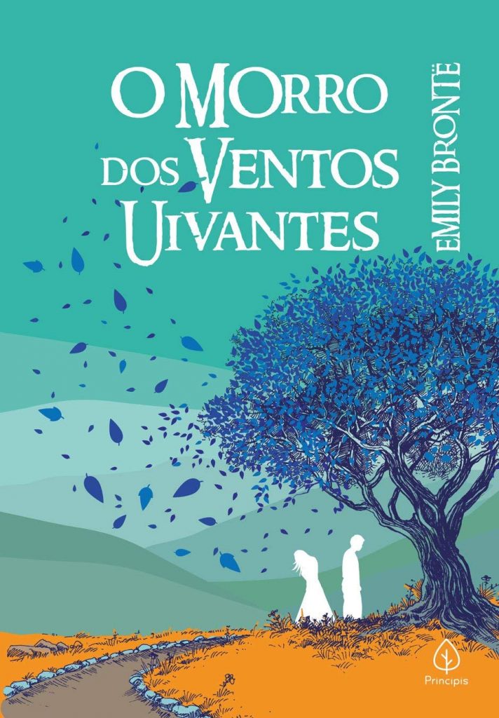 Capa do livro "O morro dos ventos uivantes"