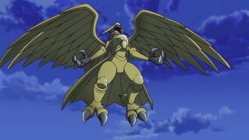 Crossmon, estagio Mega do Parrotmon em Estágio Final: WarGreymon