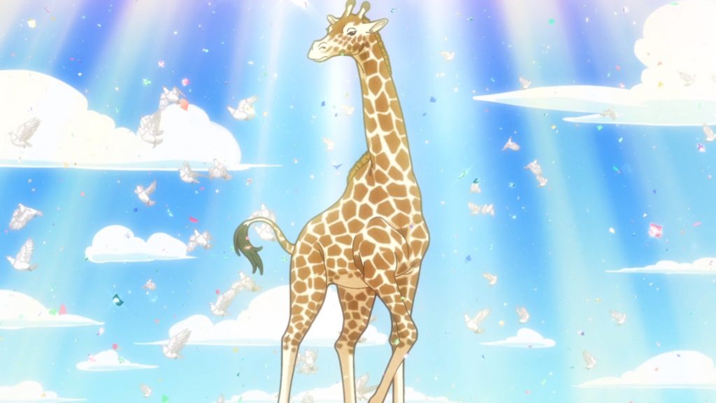 Criação da Girafa mostrando o animal em todo seu esplendor