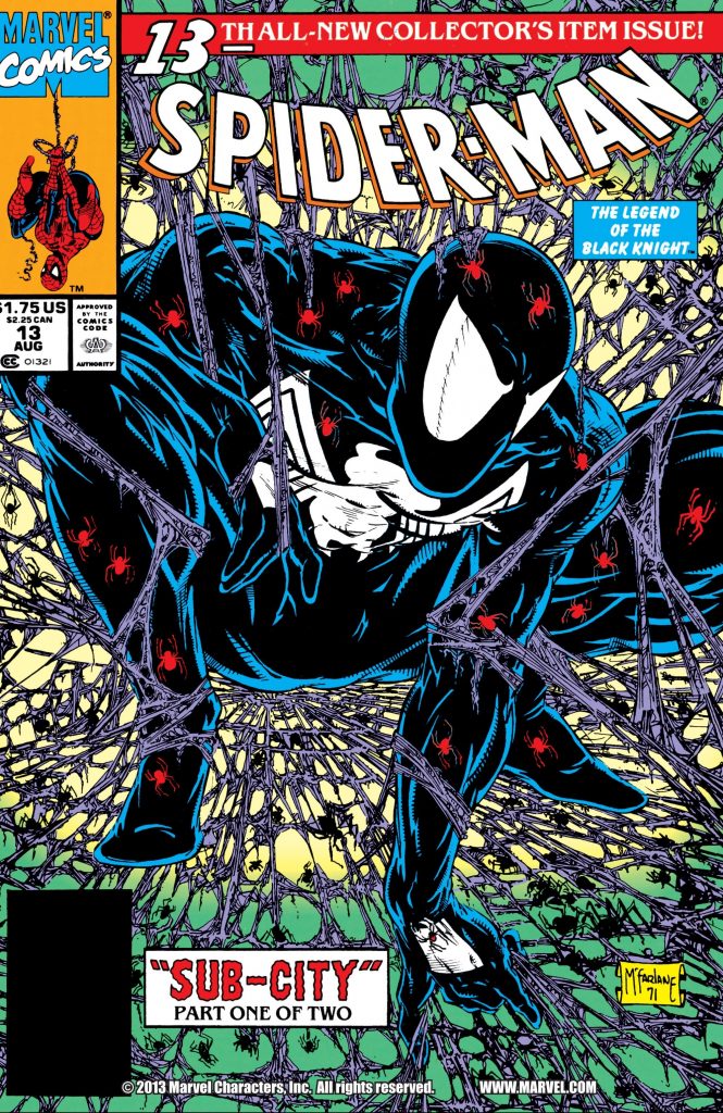 Morbius – Subcidade (Homem-Aranha #144, 1995- Editora Abril) com referência de O Arauto do Lumpen
