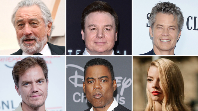 Destaques do elenco do novo projeto, com Robert De Niro, Chris Rock e Anya Taylor-Joy.