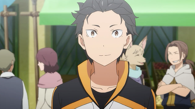 Personagem Subaru de Re:Zero