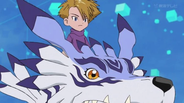 Yamato e Garurumon 