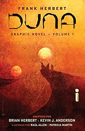 Capa da Graphic Novel "Duna"