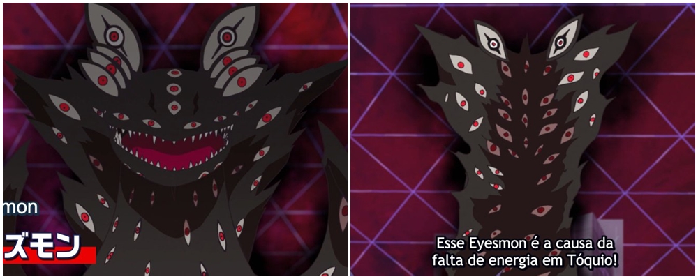 Cena de Digimon Adventure: A Invasão de Tóquio Pela Sombra Negra