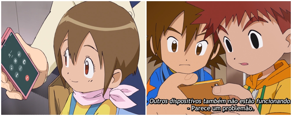 Cenas de Digimon: Adventure 