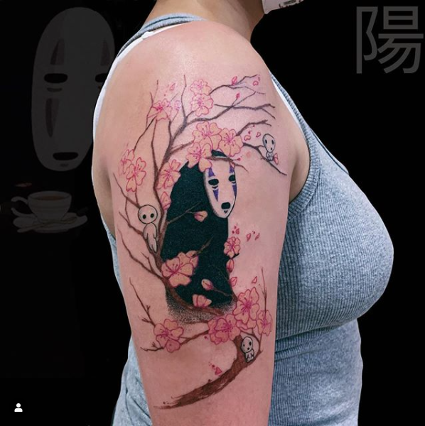 Arte da tatuadora Paula Yang