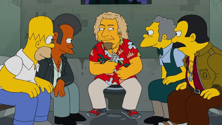 Sammy Hagar em Os Simpsons