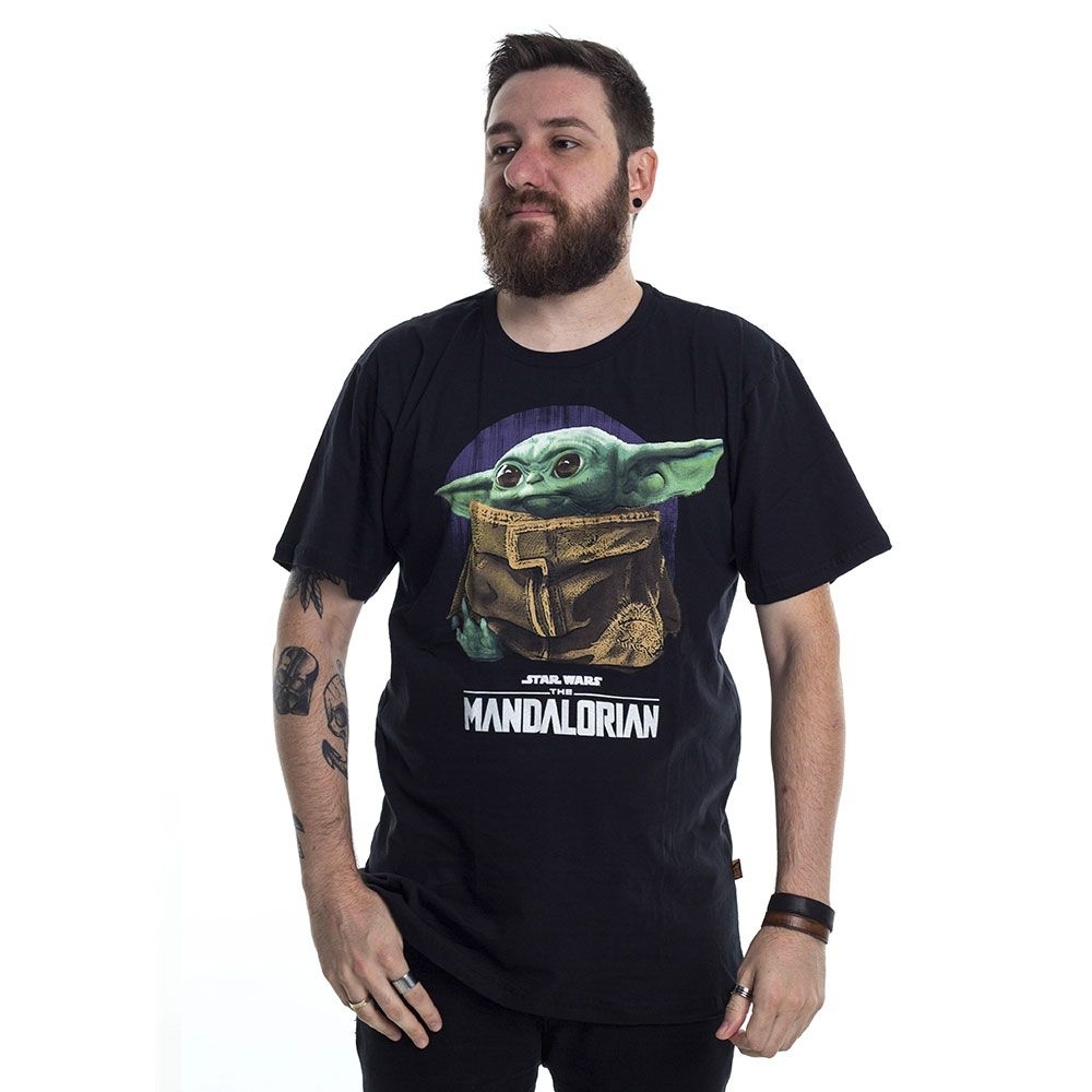 Camiseta Plus Size Star Wars Baby Yoda