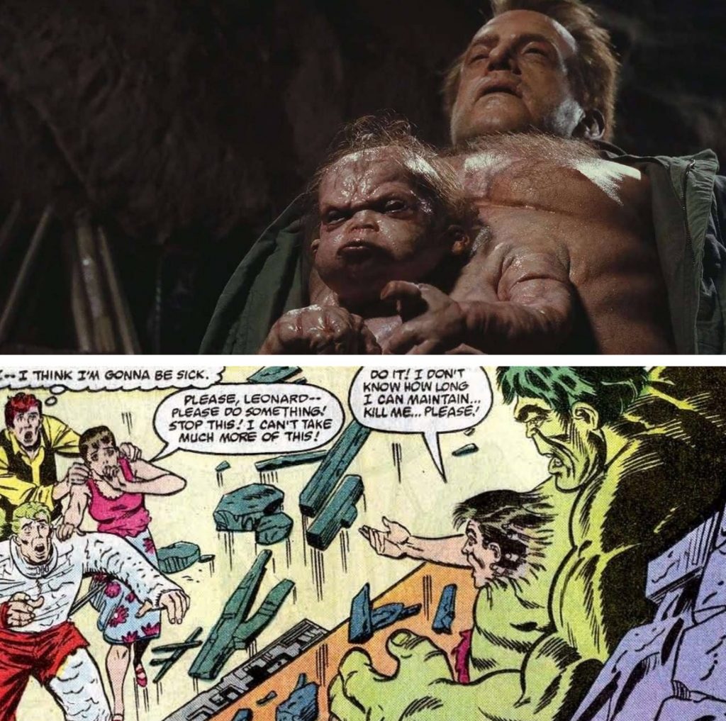 A separação entre Banner e Hulk parece ter inspirado os mutantes de Total Recall.