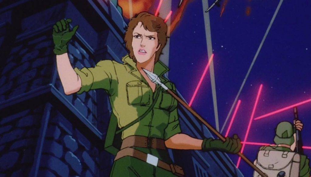 Lady Faye na animação G.I. Joe