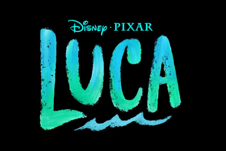 Logo da animação Luca.