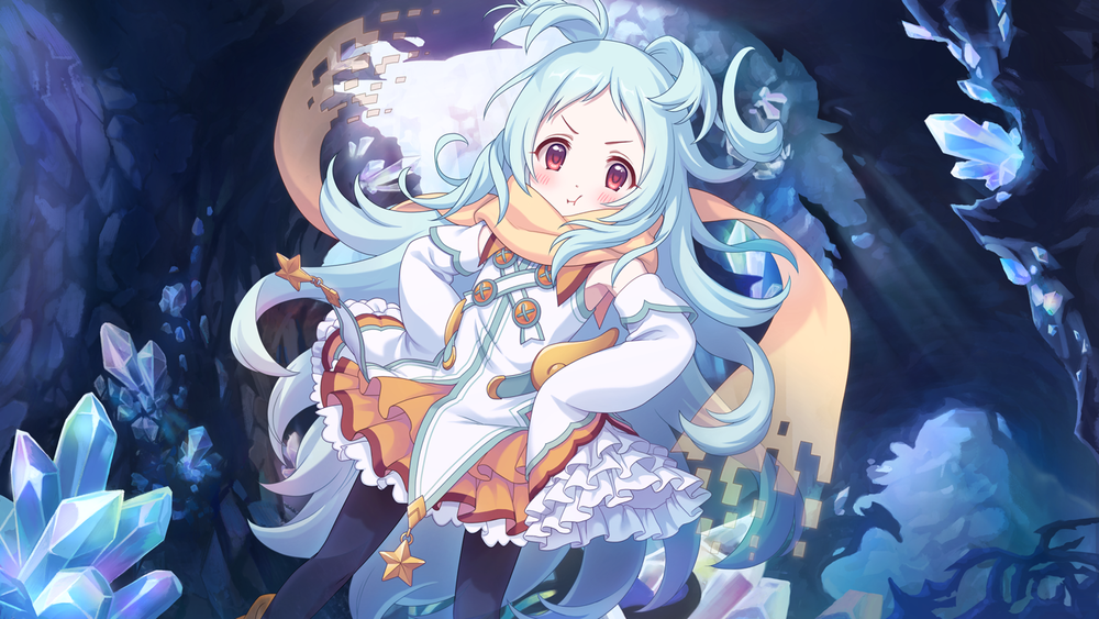 Miyako, garotinha do cabelo azul em Princess Connect Re Dive