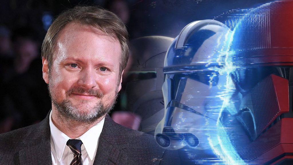 O diretor e roteirista Rian Johnson. 