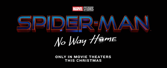 Logo do filme Homem-Aranha: No Way Home.