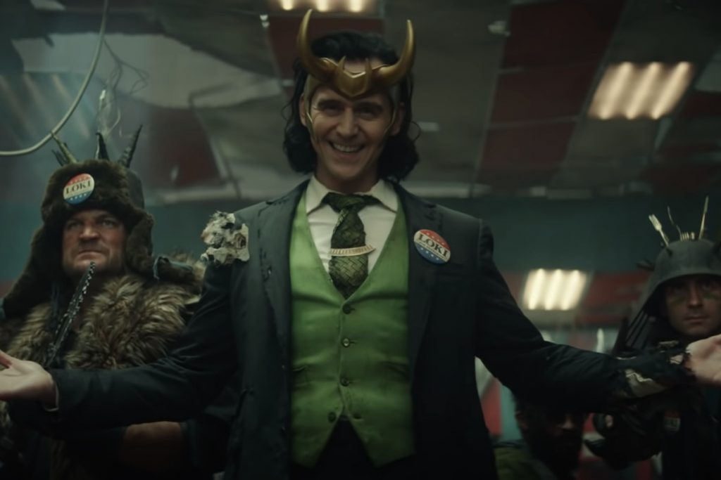 Cena do trailer da série Loki