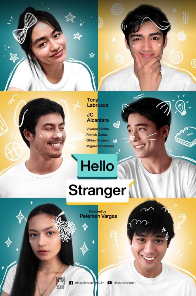 Cartaz oficial do filme Hello Stranger de 2020.