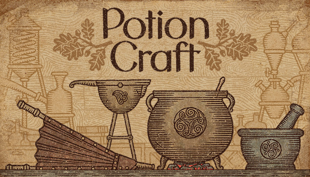 logo do jogo potion craft: alchemist simulator