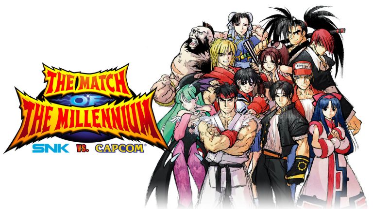 Personagens do jogo SNk vs Capcom de neo geo Pocket