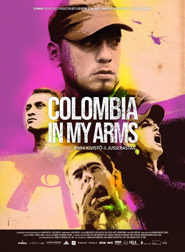 Cartaz do documentário Colômbia era nossa.