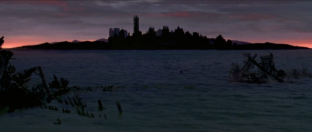 Los Angeles como A Ilha dos Mortos em obra de John Carpenter