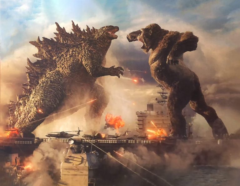 Embate entre Godzilla e Kong