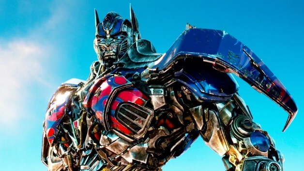 Optimus Prime em imagem promocional da franquia Transformers