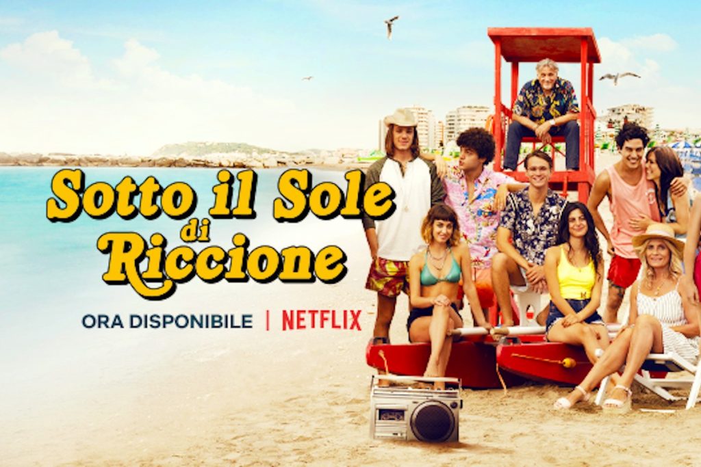 Pôster de Sob o Sol de Riccione - Filmes na Netflix - Otageek
