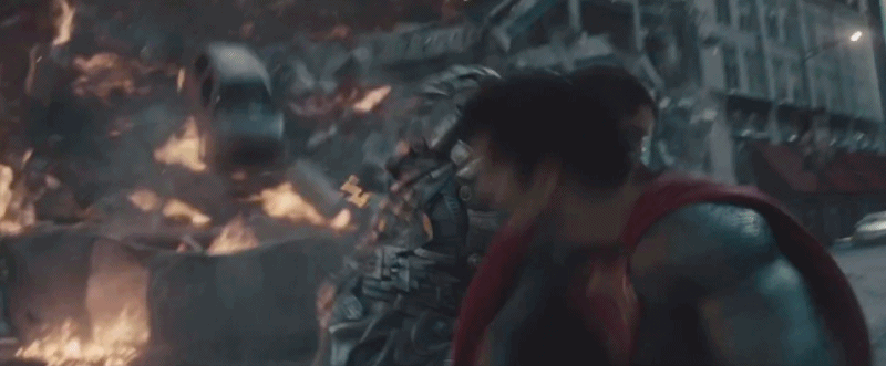 Superman  Zod brigando em grande cena de "O Homem de aço".