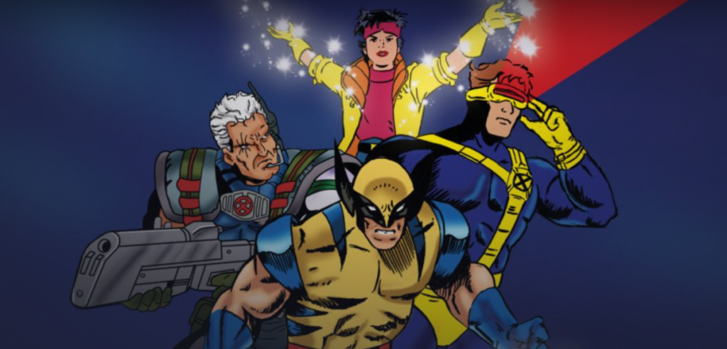 Wolverine, Jubileu, Cable e Ciclope estampam a capa da primeira temporada da série animada dos x-men no disney plus - otageek