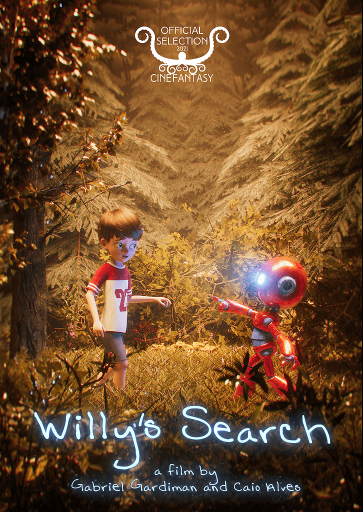 Curta brasileiro A Busca de Willy presente no Cinefantasy