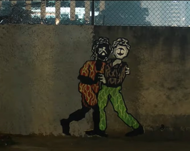 Cena do curta Graffiti Dança - Curtaflix - Otageek