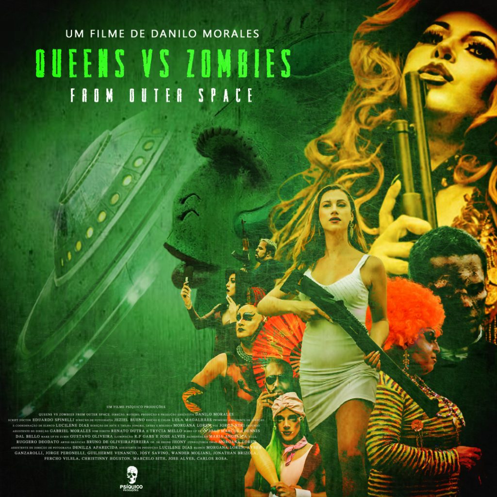 Pôster Queens Zombie, do cinema fantástico