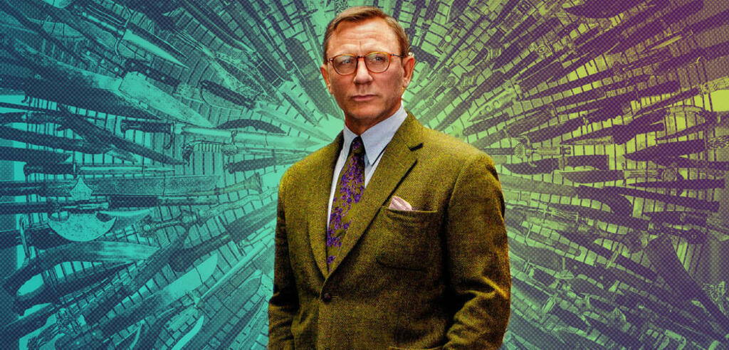 Daniel Craig como Benoit Blanc em Knives Out