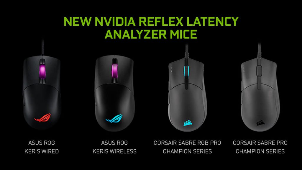 Mouses compatíveis com NVIDIA Reflex