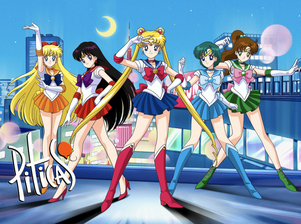 Piticas veste seu lado fã com Sailor Moon
