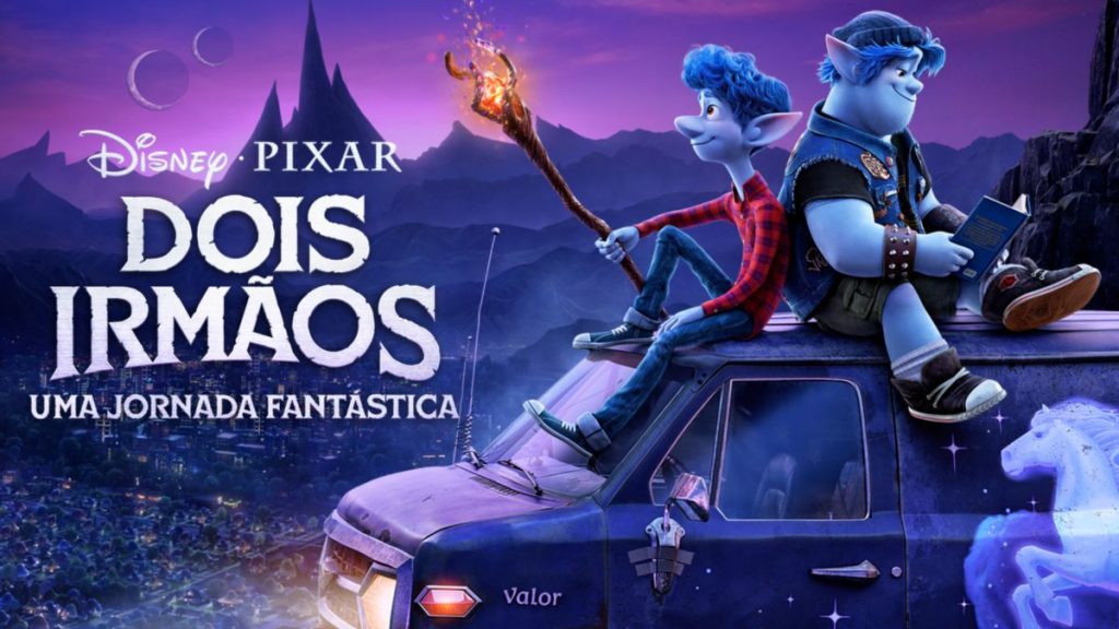 Poster da animação Dois Irmãos, indicada ao Oscar deste ano