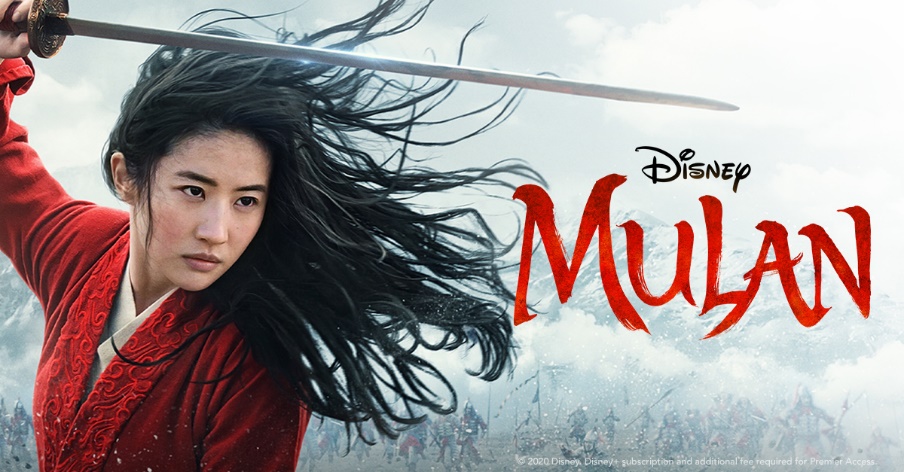 Poster do filme Live Action de Mulan, indicado ao Oscar deste ano