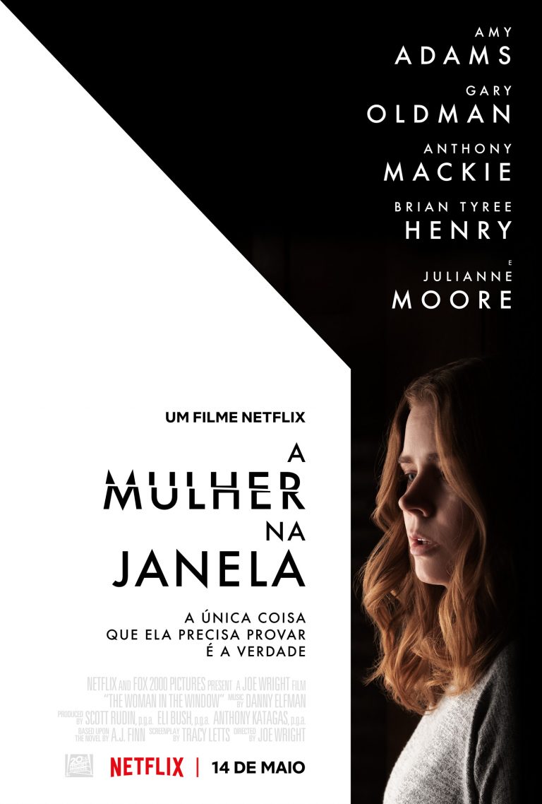 Poster a mulher na Janela