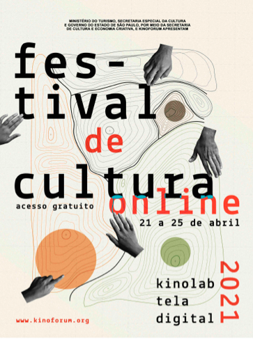 Cartaz do Festival de cultura online Kinolab. Otageek