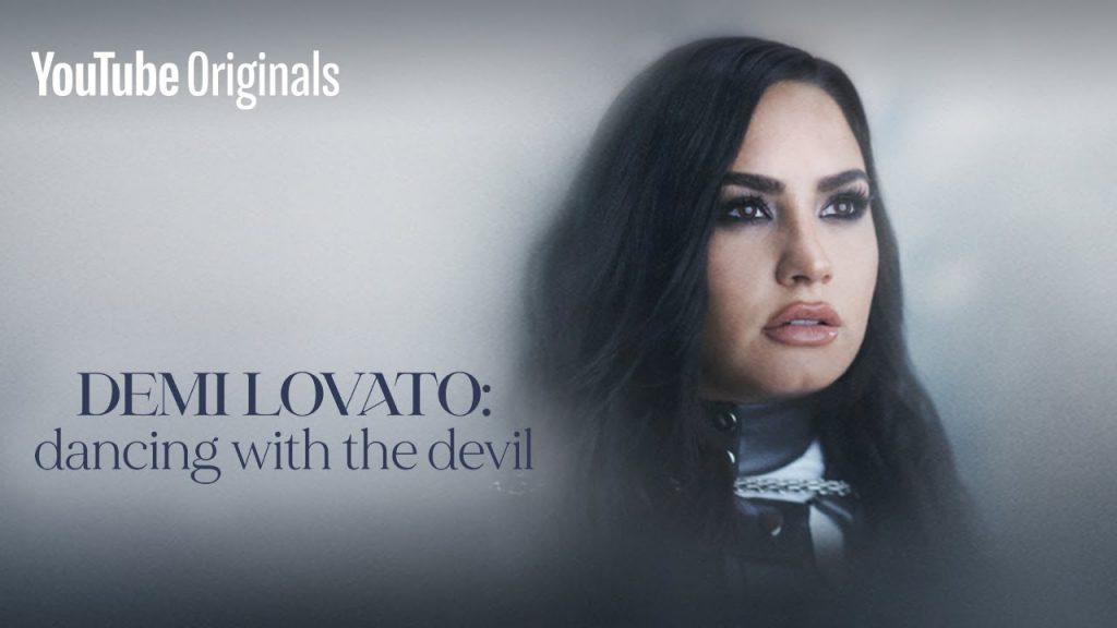 Capa do documentário da Demi Lovato do Youtube.