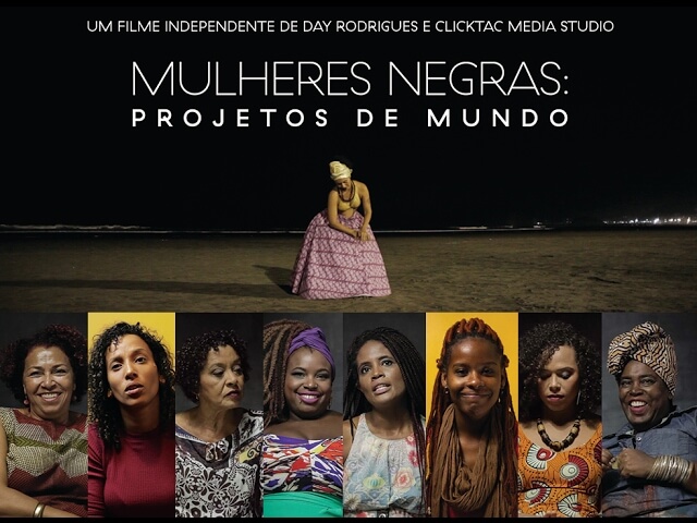 Poster de Mulheres Negras: Projetos de Mundo