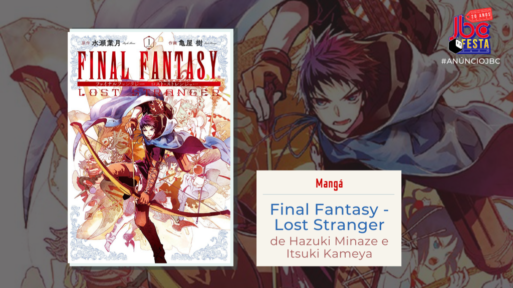 Capa do mangá Final Fantasy - Lost Stranger