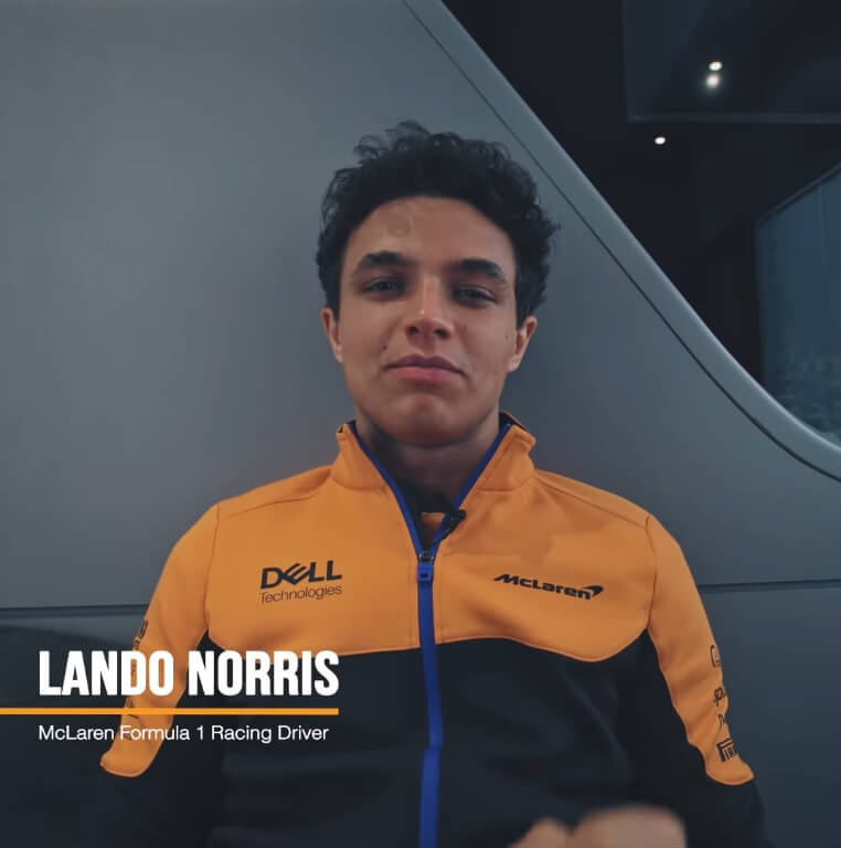 Lando Norris McLaren Free Fire