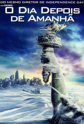 capa do filme O Dia Depois de Amanhã.